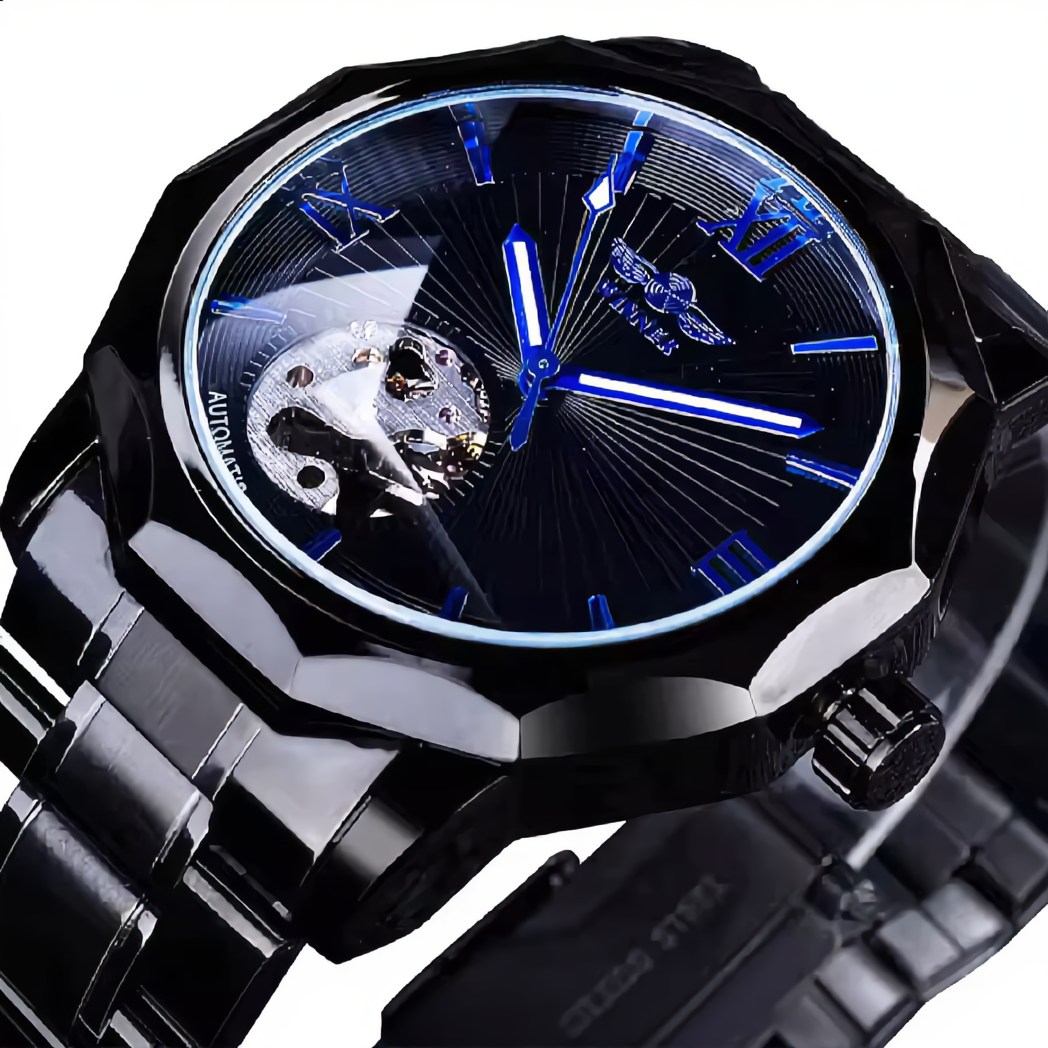 ANDALUS Men's Mechanical Watch — Luxury Business Sport Timepiece with Japanese Movement & Water Resistance